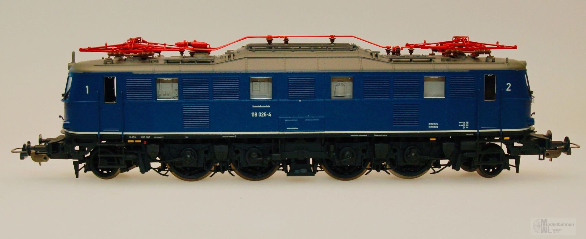 Piko 51877 - PIKO - E-Lok 118 026- DB Ep.IV blau H0/GL Sound